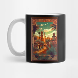 Vintage travel posters of Africa Mug